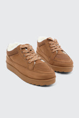 Faux Fur Lined Sneakers
