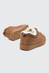 Faux Fur Lined Sneakers