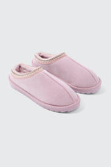 Faux Sheepskin Clogs