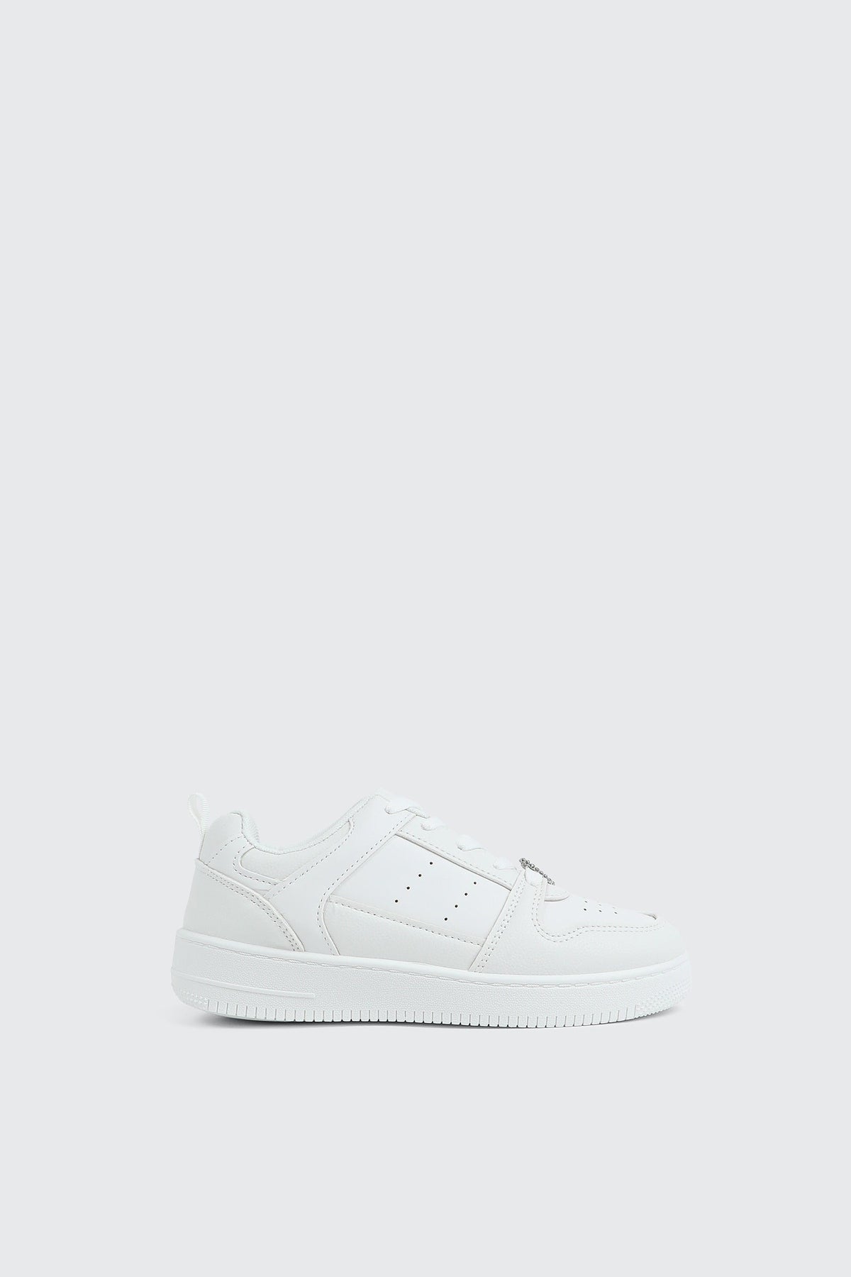Basketball Sneakers with Charm Detail
