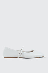 Square Toe Mary Jane Flats