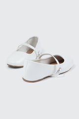 Square Toe Mary Jane Flats