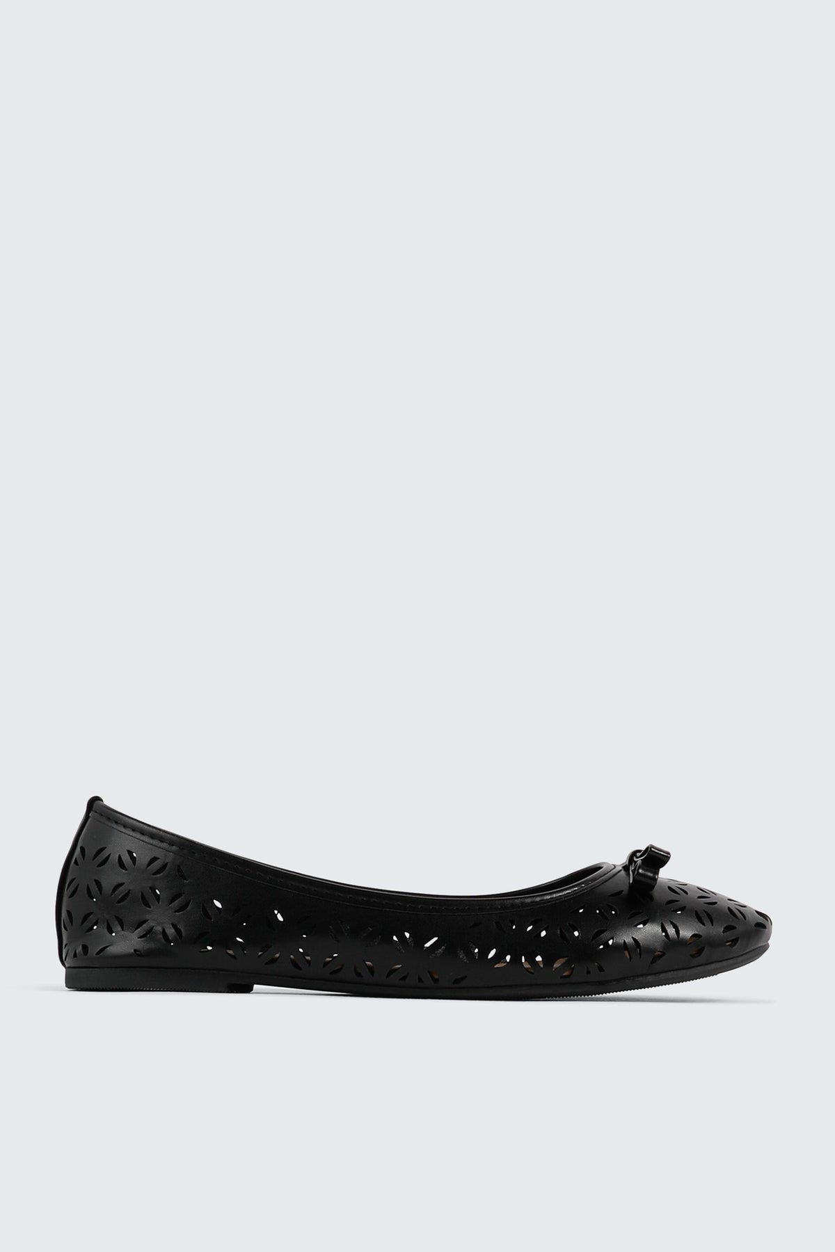 Cutout Ballet Flats