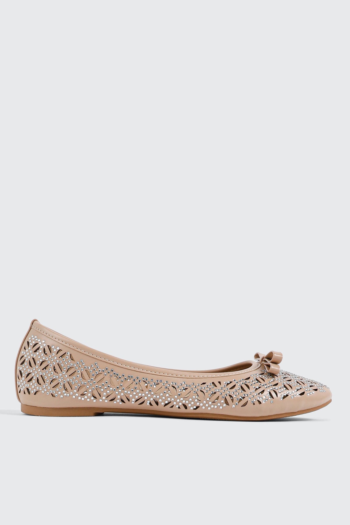 Cutout Ballet Flats