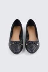 Textured Ballet Flats