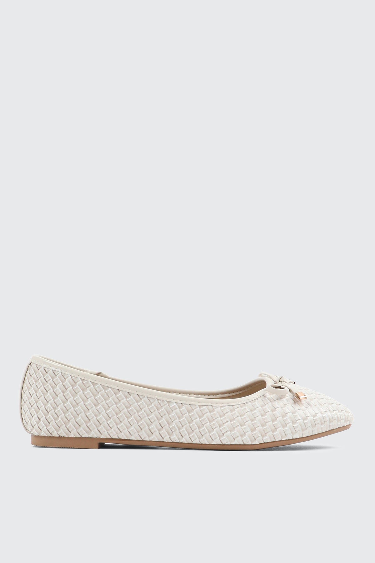 Textured Ballet Flats
