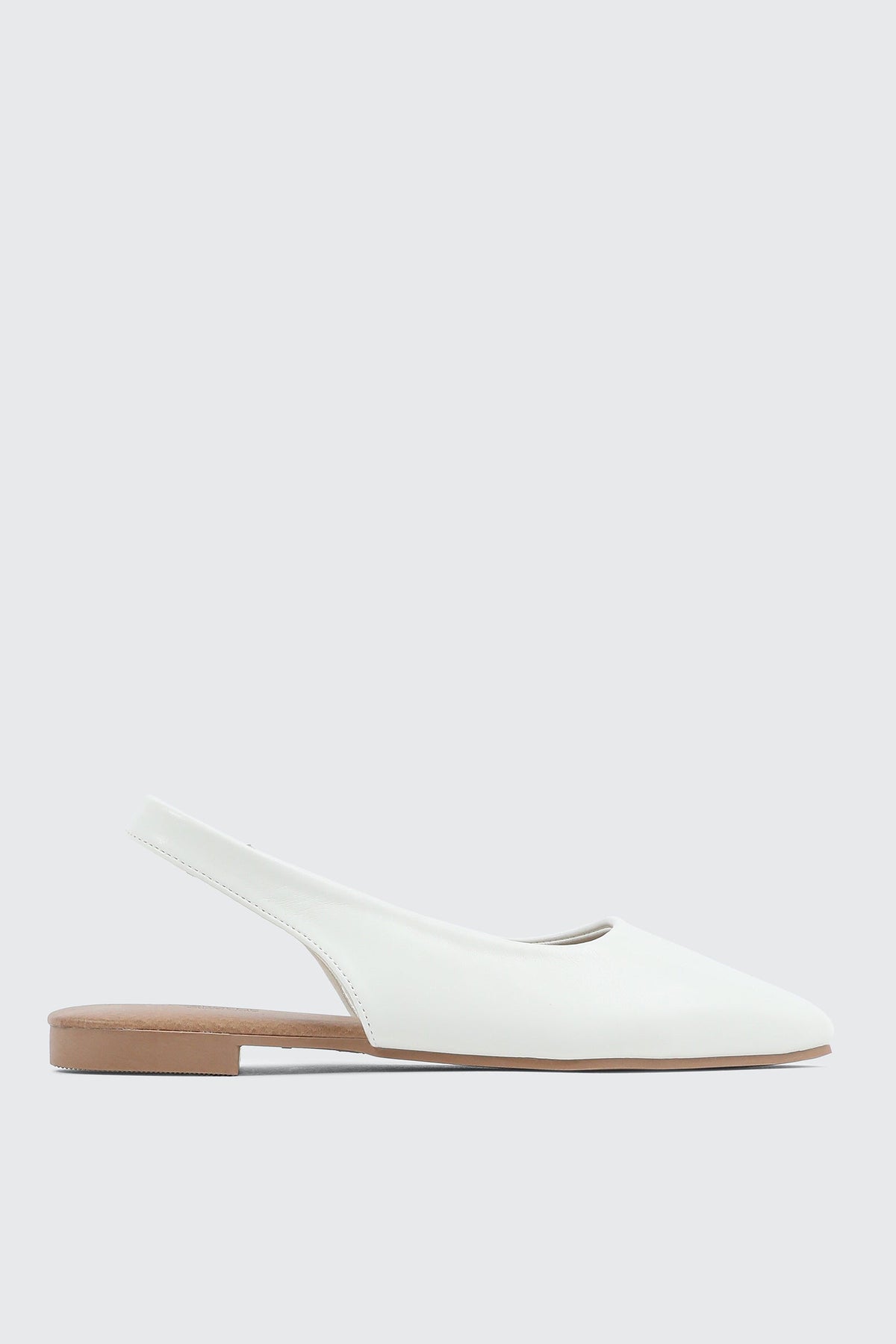 Pointed Toe Slingback Flats