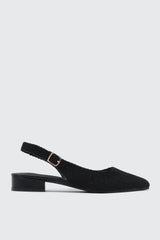 Pointed Toe Slingback Flats