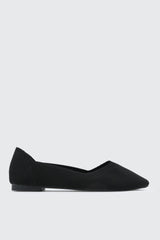 Pointed Toe Knit Flats