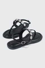 Strappy Sandals with Coin Charms