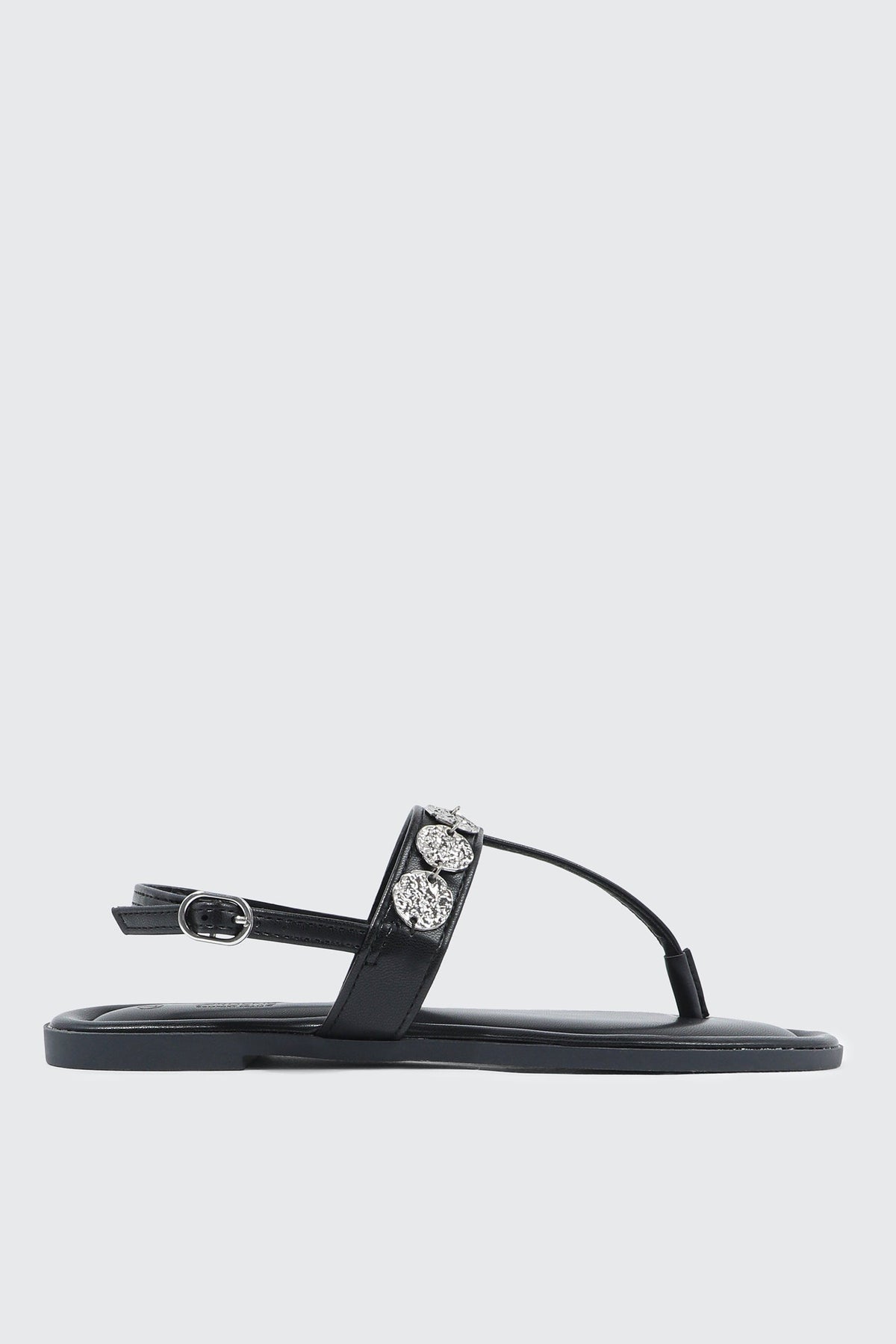 Strappy Sandals with Coin Charms