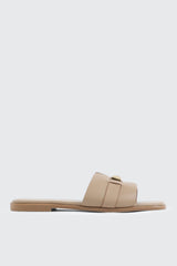 Square Toe One Band Sandals
