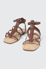 Square Toe Gladiator Sandals