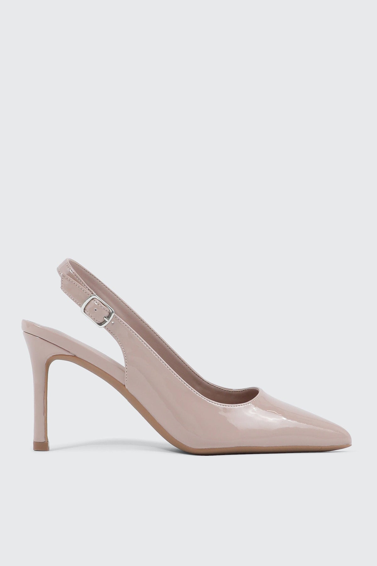 Pointed Toe Slingback Heels