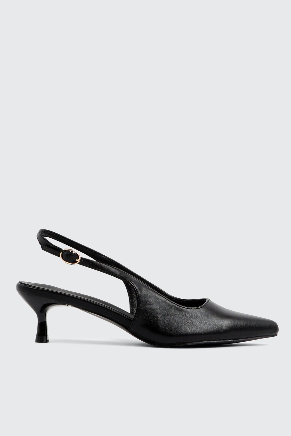 Pointed Toe Slingback Heels