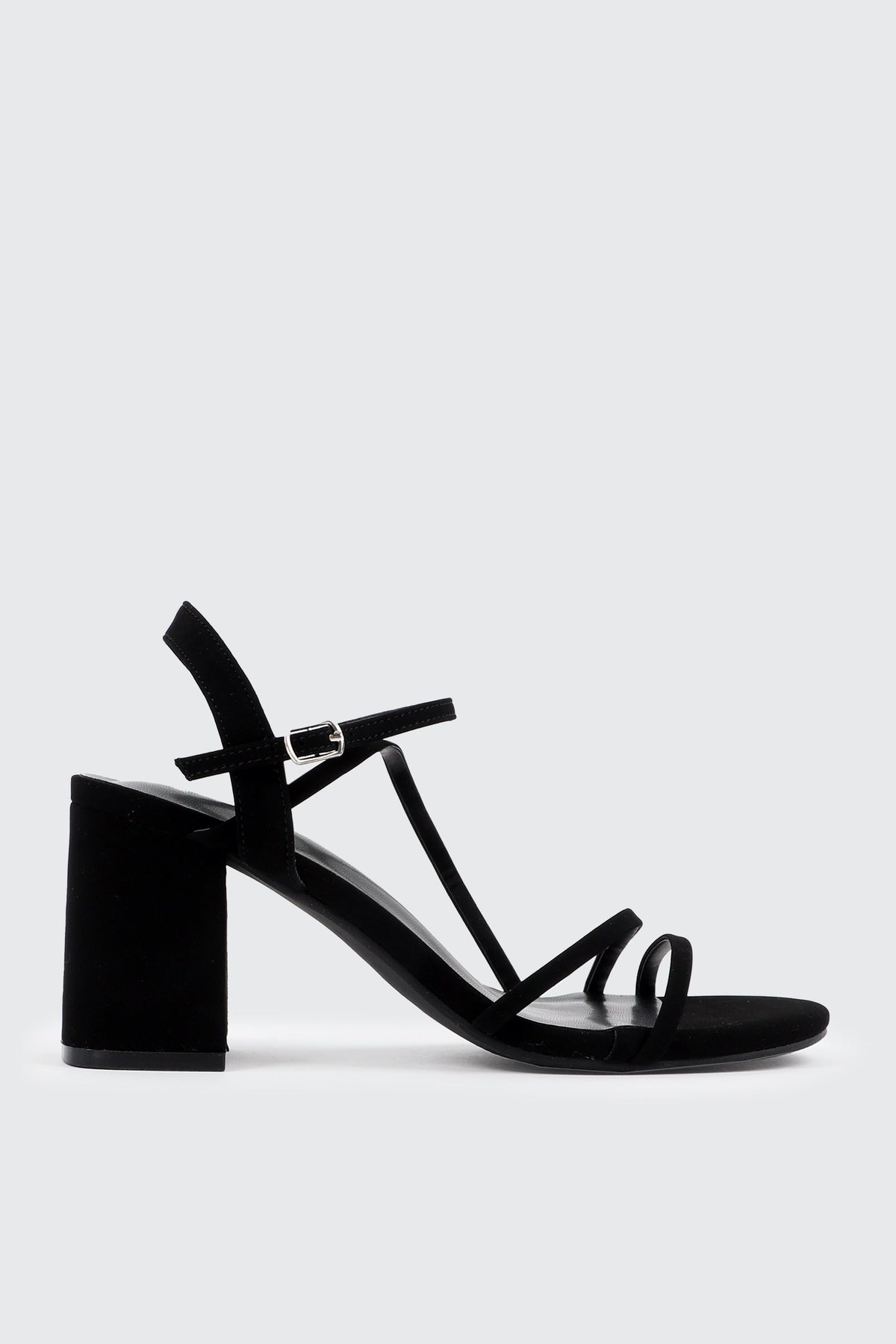 Block Heel Strappy Sandals