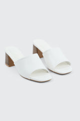 Soft Square Toe Mule