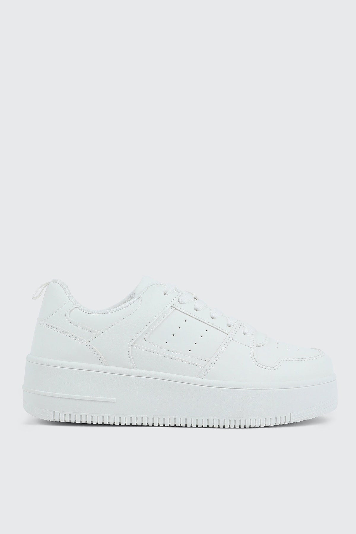 Thick Sole Lace Up Sneakers