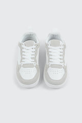 Faux Leather Sneakers