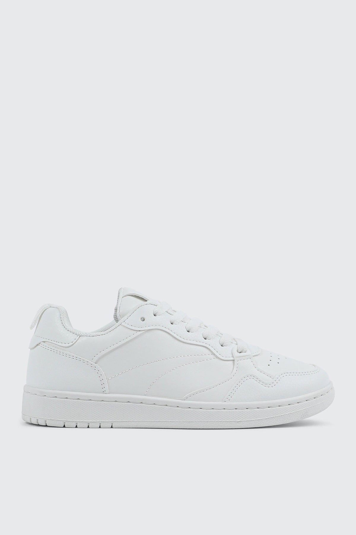 Faux Leather Sneakers