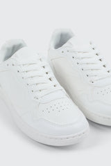Faux Leather Sneakers