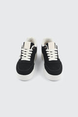 Platform Lace-Up Sneakers
