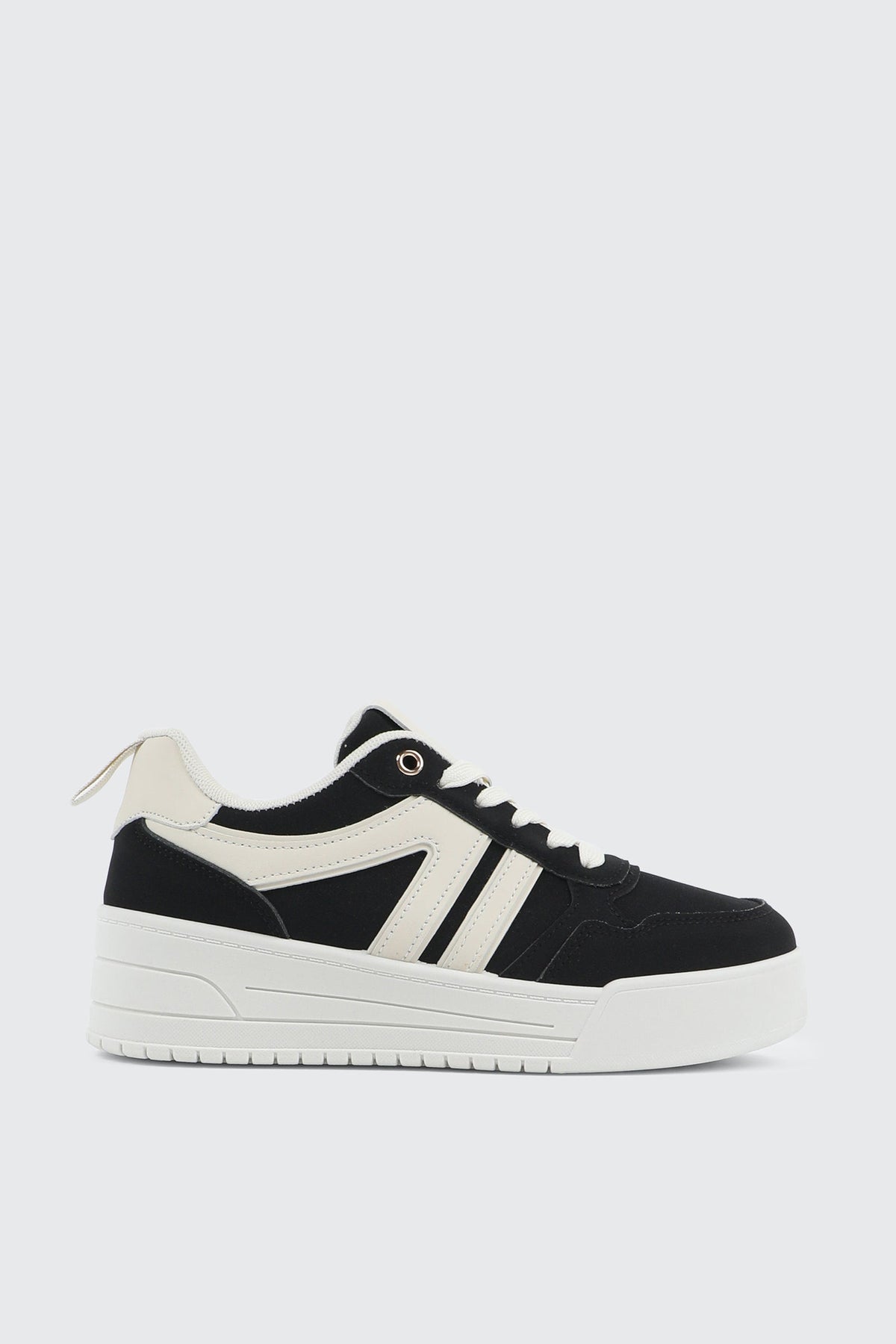 Platform Lace-Up Sneakers