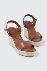 Wedge Ankle Strap Sandals