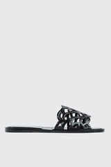 Square Toe Jelly Sandals
