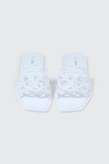 Square Toe Jelly Sandals