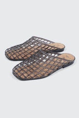 Round Toe Cage Sandals