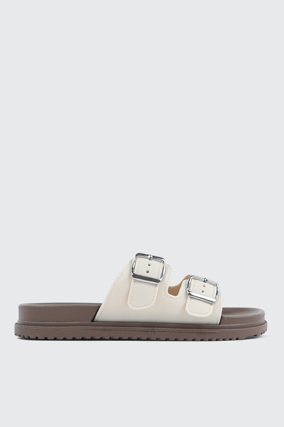 Double Band Slide Sandals