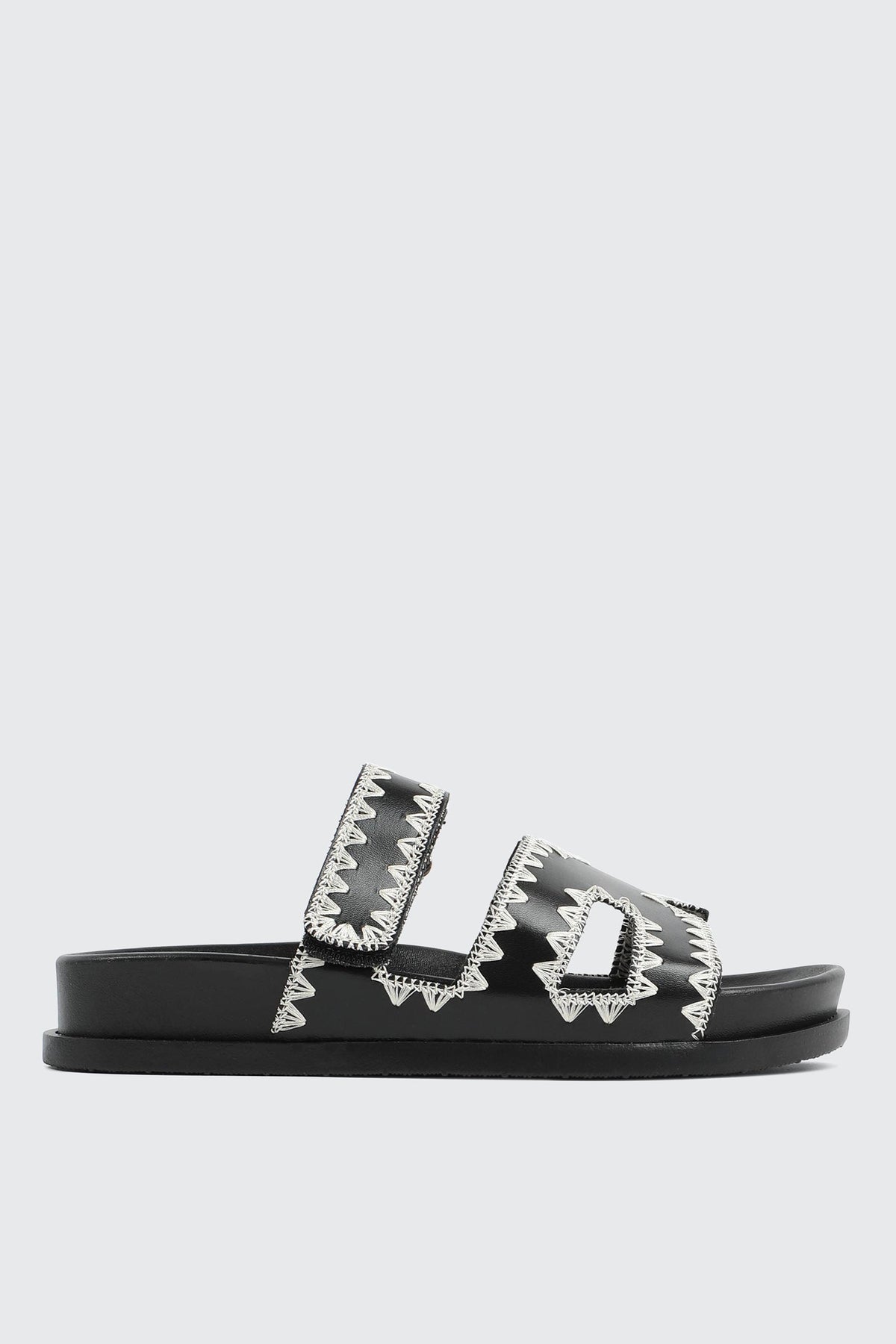 Double Band Slide Sandals