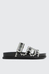 Double Band Slide Sandals