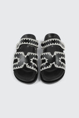 Double Band Slide Sandals