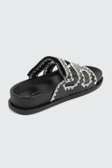 Double Band Slide Sandals