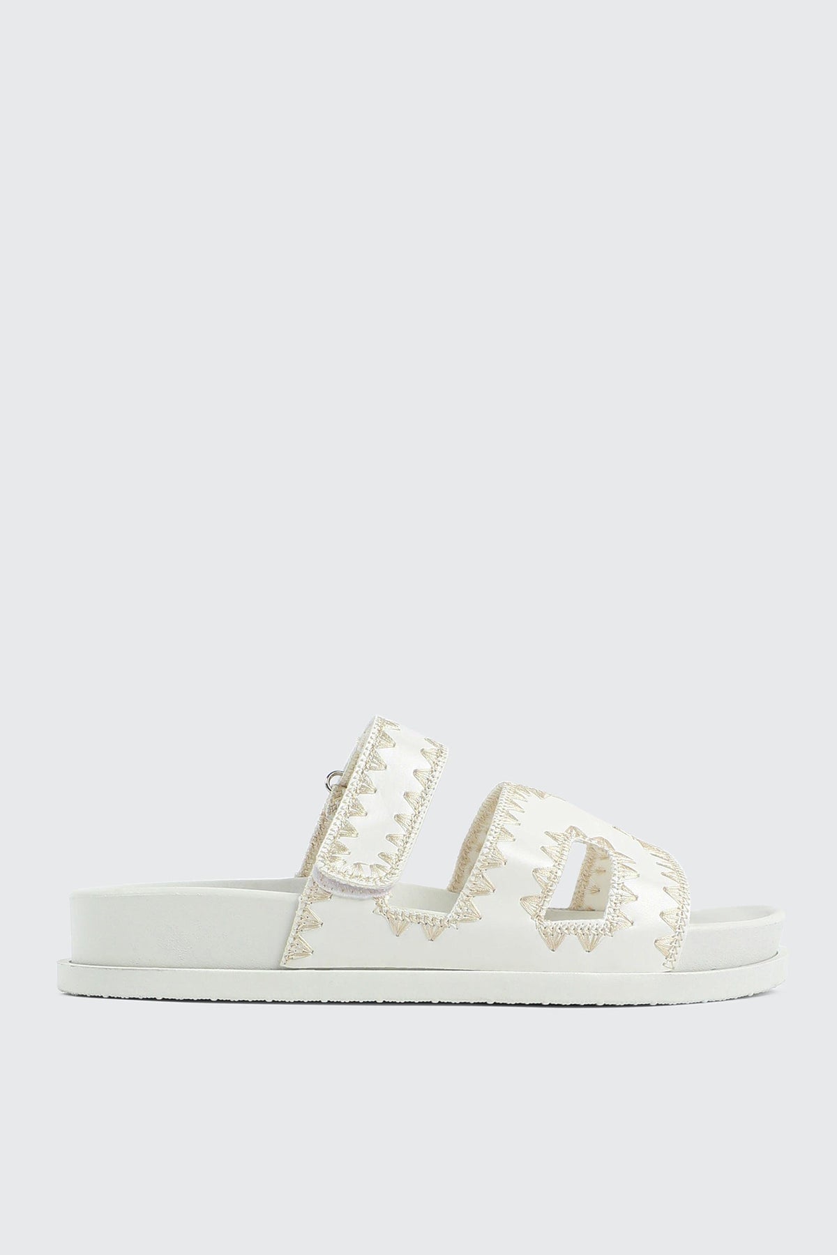 Double Band Slide Sandals