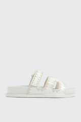 Double Band Slide Sandals