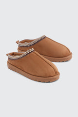 Faux Sheepskin Clogs