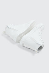 High Top Sneakers with Embroideries