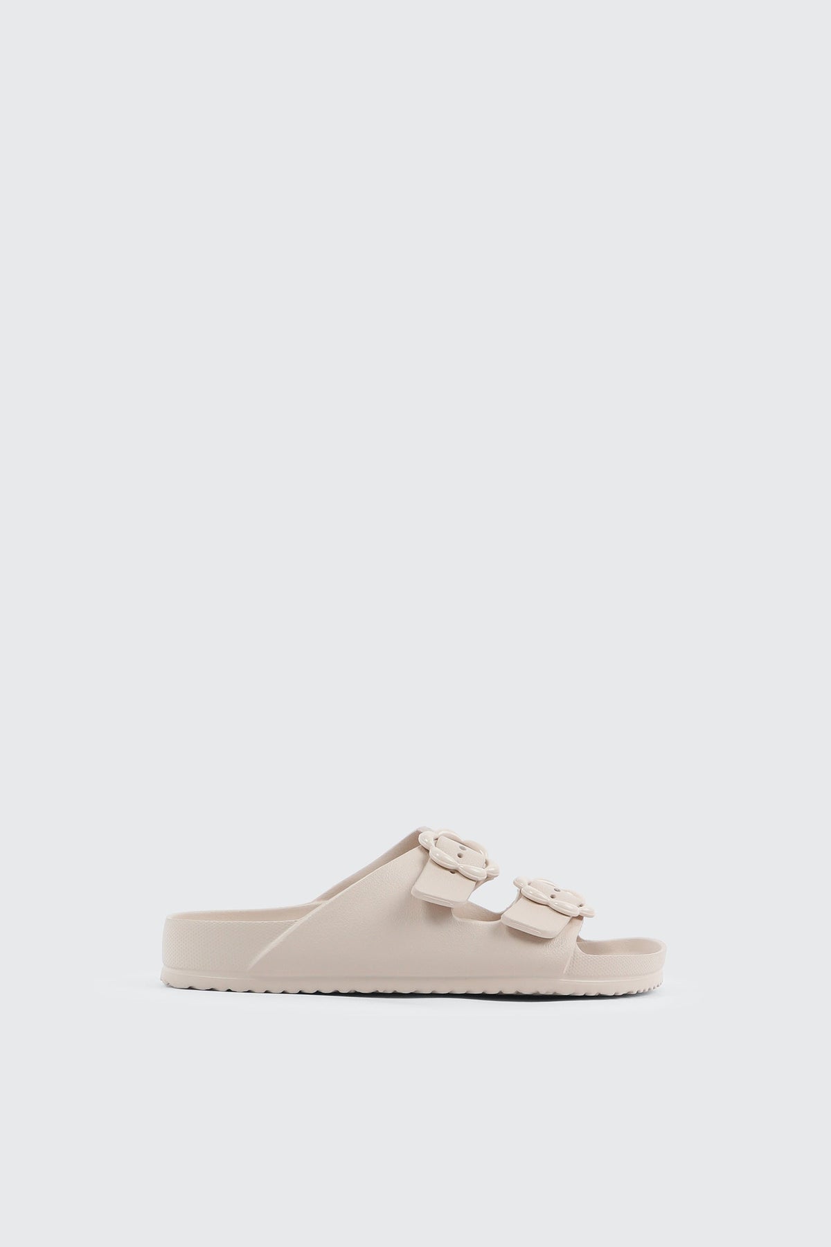 Two-Strap Slide Sandals