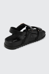 Lug Sole Double Strap Sandals