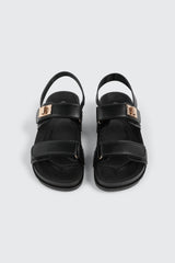 Lug Sole Double Strap Sandals