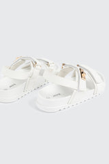 Lug Sole Double Strap Sandals