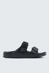 Double Band Slide Sandals