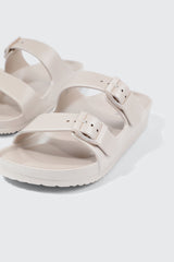 Double Band Slide Sandals