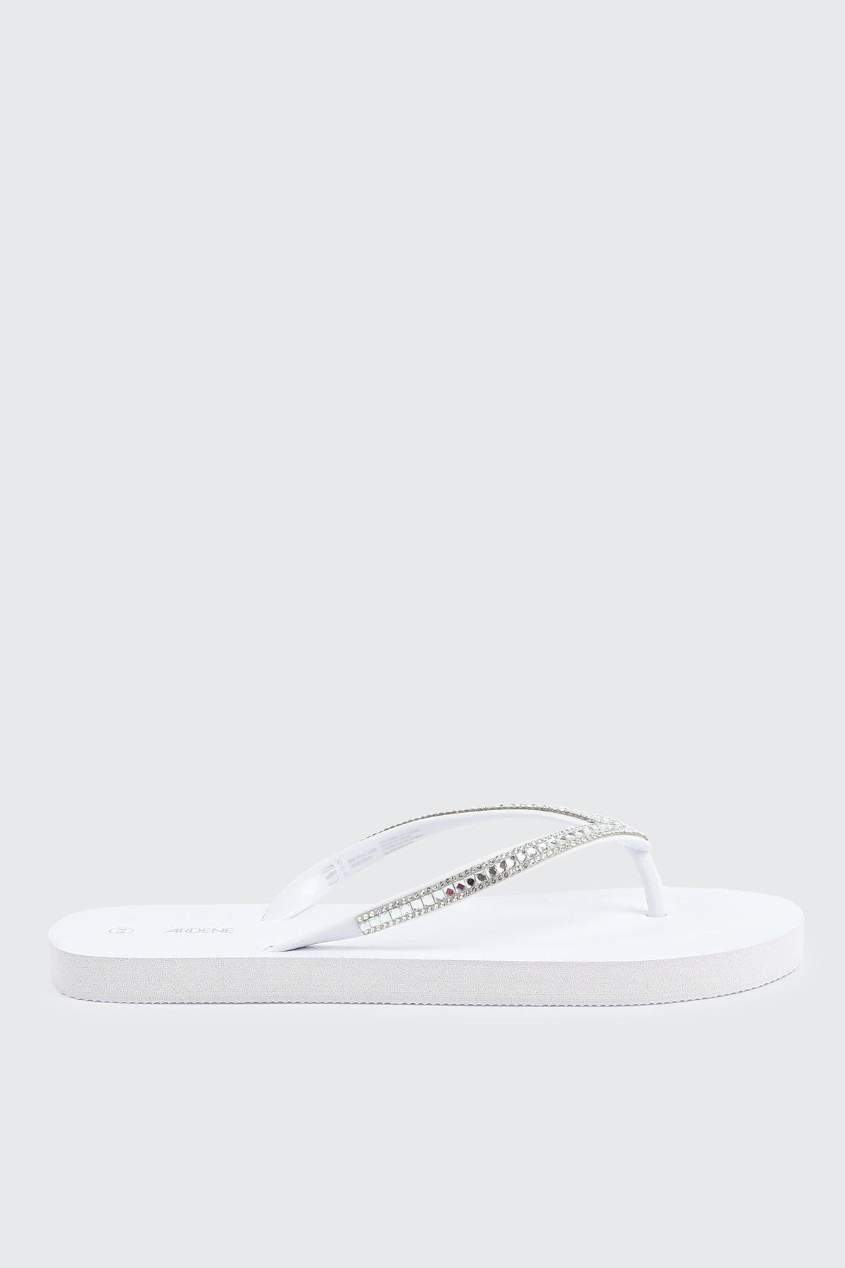Rhinestone Straps Flip Flops