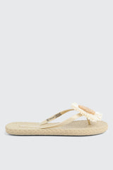 Jelly Floral Flip Flops