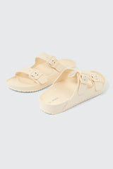 Two-Strap Slide Sandals