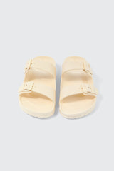 Two-Strap Slide Sandals